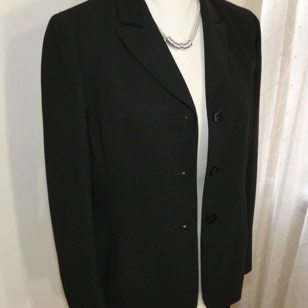2 Pc Black Suit Size 8P - Picture 2 of 6